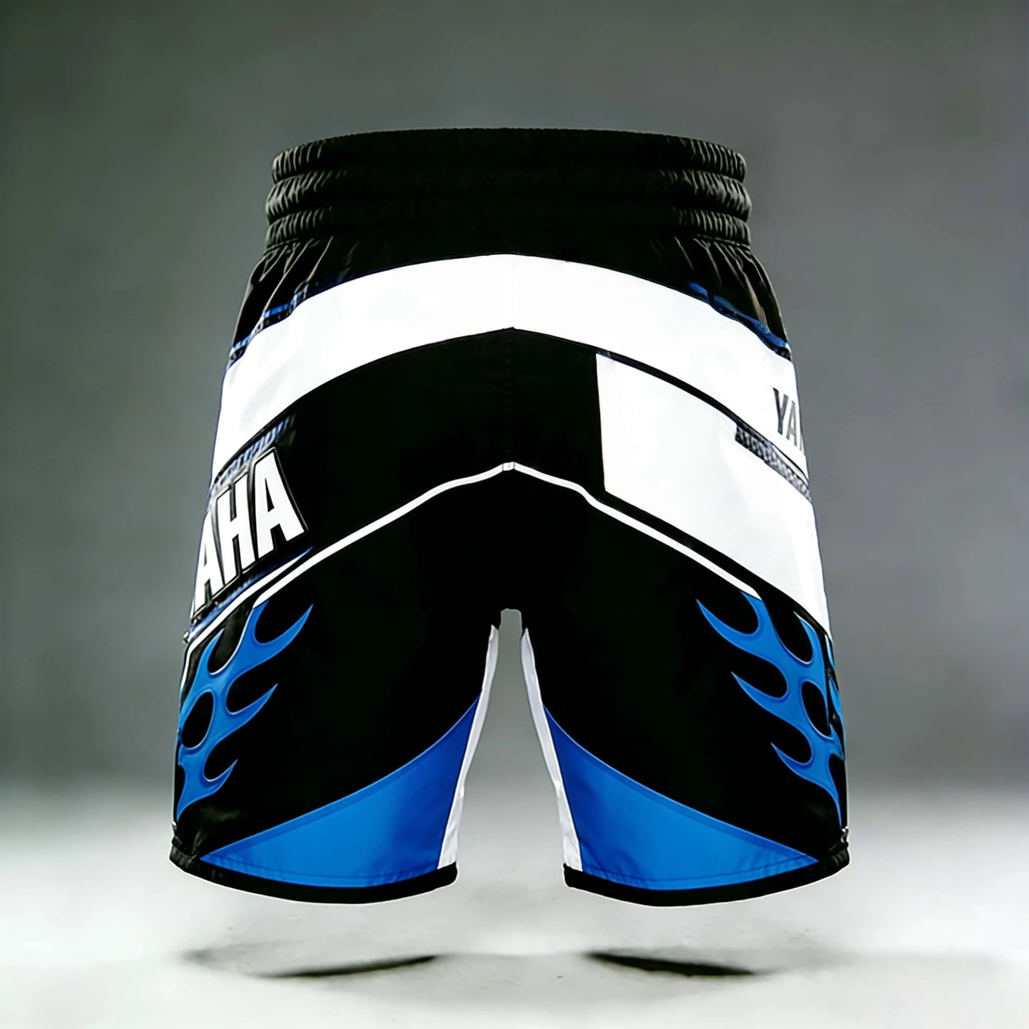 2026 Summer New Yamaha White Fashion Sports Outdoor Fitness Shorts, Men Women Large Casual Motorcycle Riding Shorts