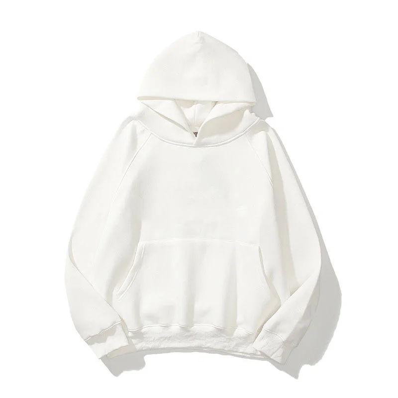 Men's and Women's Solid Color Pocket Hoodies Sports Fitness Sweatshirts Fashionable Casual Pullovers Multi Color