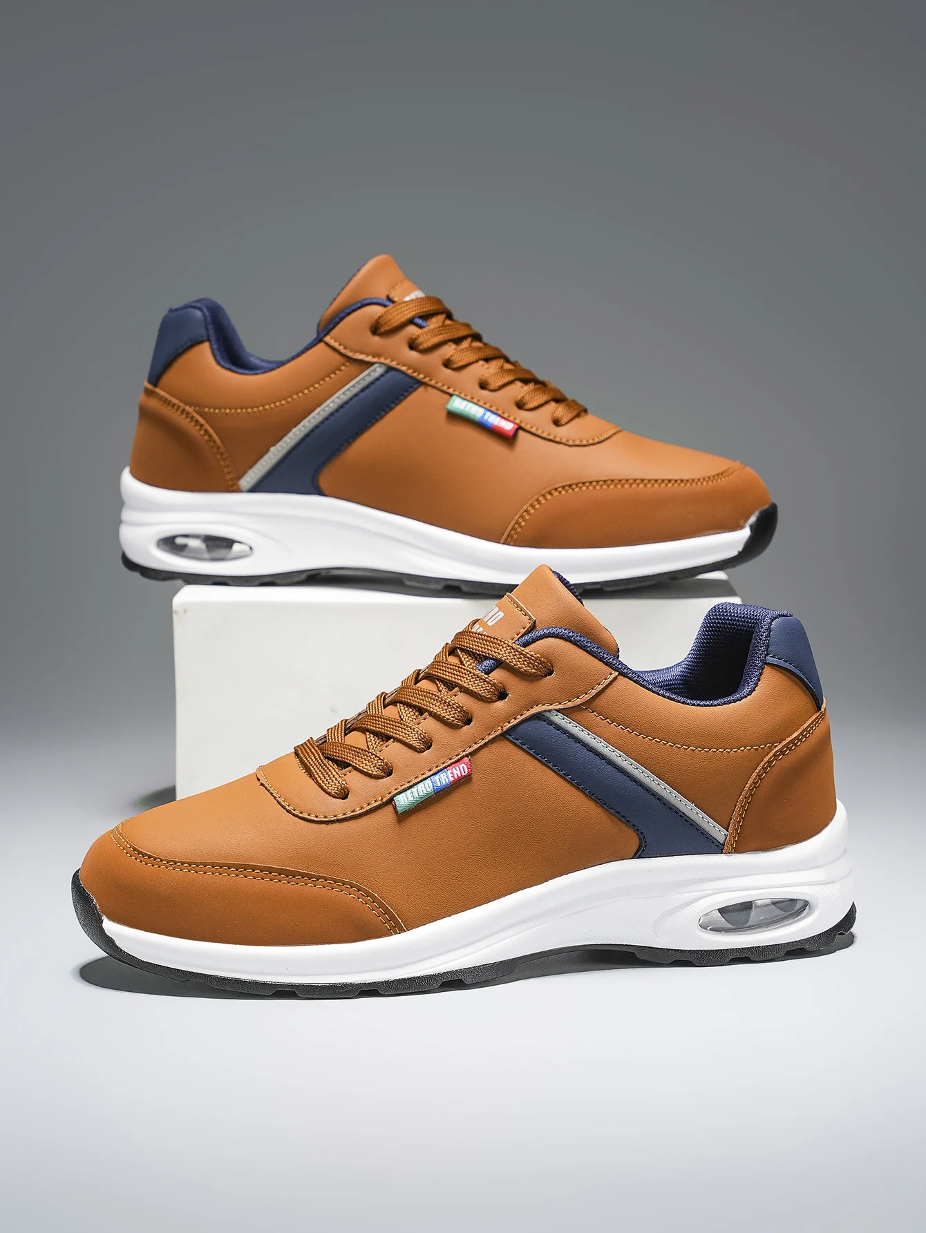 Men's Large Size Sports Shoes Outdoor Hiking Running Comfortable Casual Versatile Fashionable Training Shoes for Couples