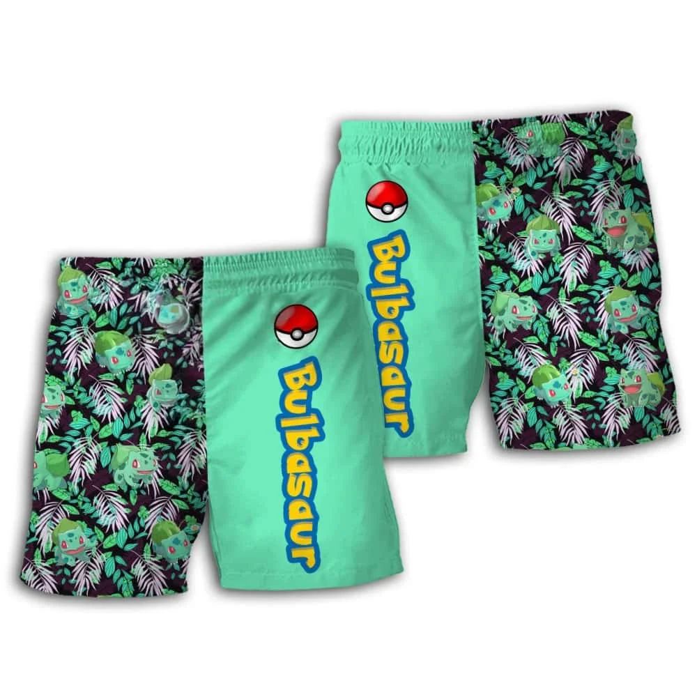 Summer New Style #Pokémon# 3D Printed Casual Fashionable Street-style Unisex Plus-size Adult/children's Beach Sports Shorts