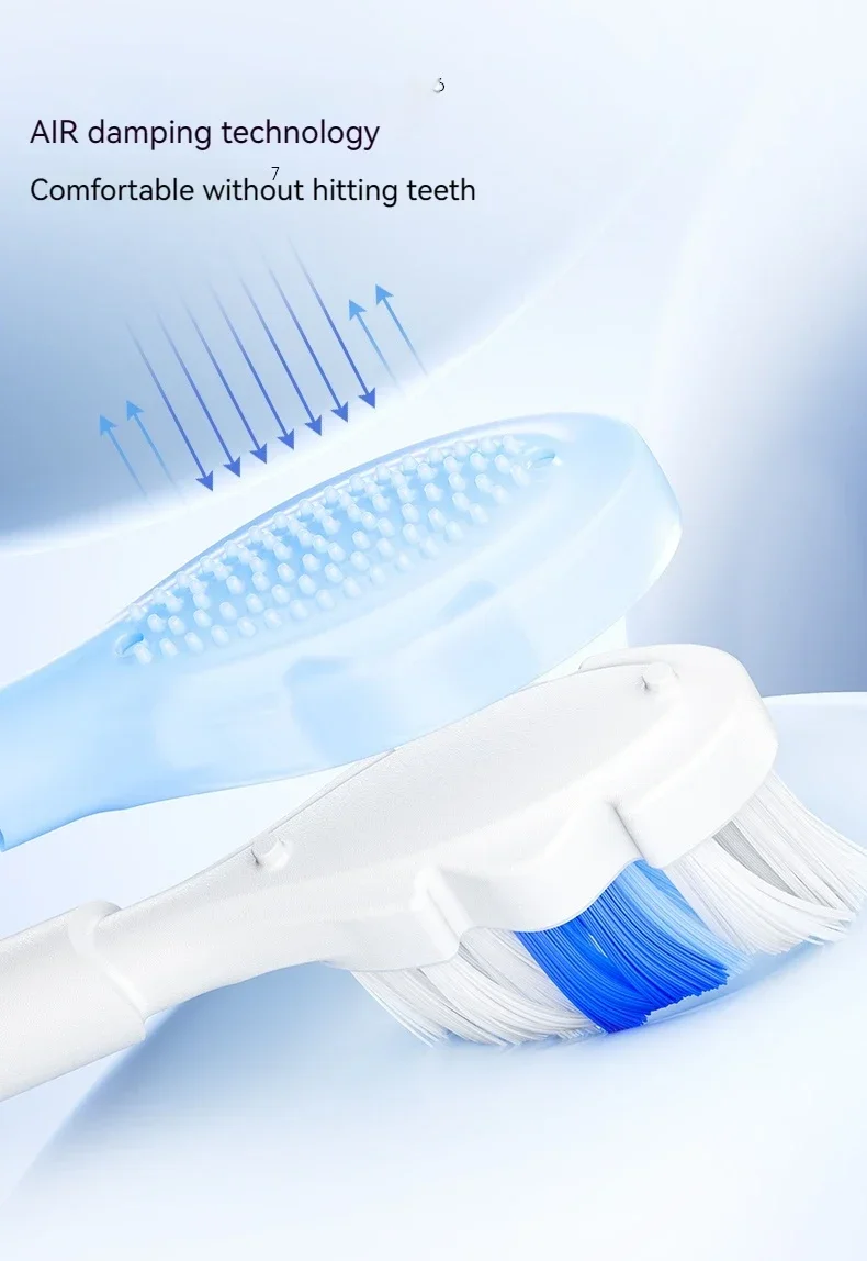 SOOCAS X3S Adult Sonic Electric Smart Toothbrush IPX8 Waterproof 180 Days Battery Life Ultrasonic Soft Cloud Toothbrush Heads