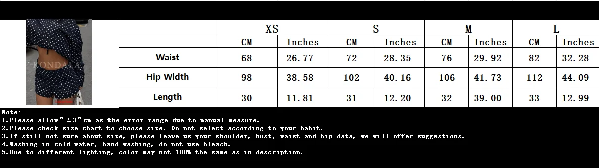 KONDALA Casual Polka Dot Women Suits Oversized Bomber Jackets Mini Shorts Fashion 2026 Spring Summer Y2K Girl Holiday Beach Set