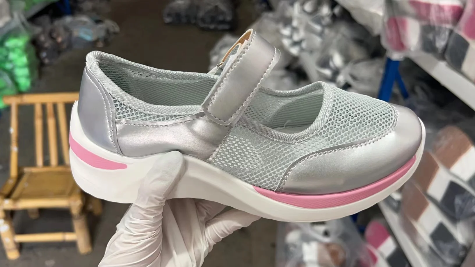 2026 Fashion Outdoor Breathable Mesh Vulcanized Sneakers Women's Shoes Flats Casual Platform Travel Walking Footwear Large Size