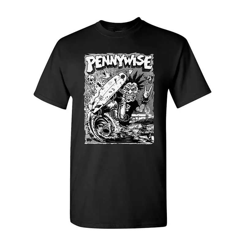 Pennywise, An American Punk Hardcore Rock Band, Is A Casual T-shirt Luxury Brand for Both Men and Women Top 2026 New