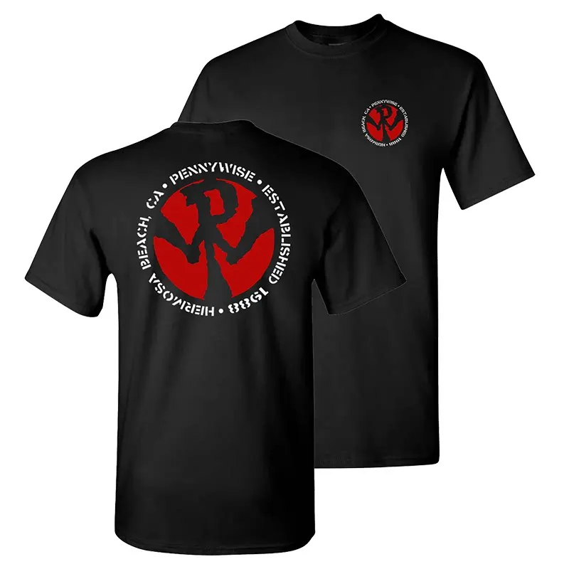 Pennywise, An American Punk Hardcore Rock Band, Is A Casual T-shirt Luxury Brand for Both Men and Women Top 2026 New