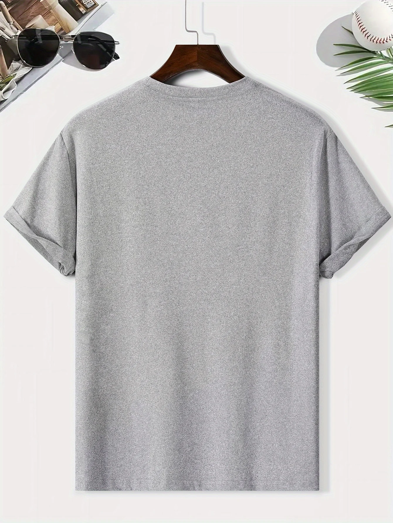 Men's Summer 100% Cotton Fashion Limited Edition Gold Letter Printed Casual Loose Round Neck Short Sleeve T-shirt Versatile Top