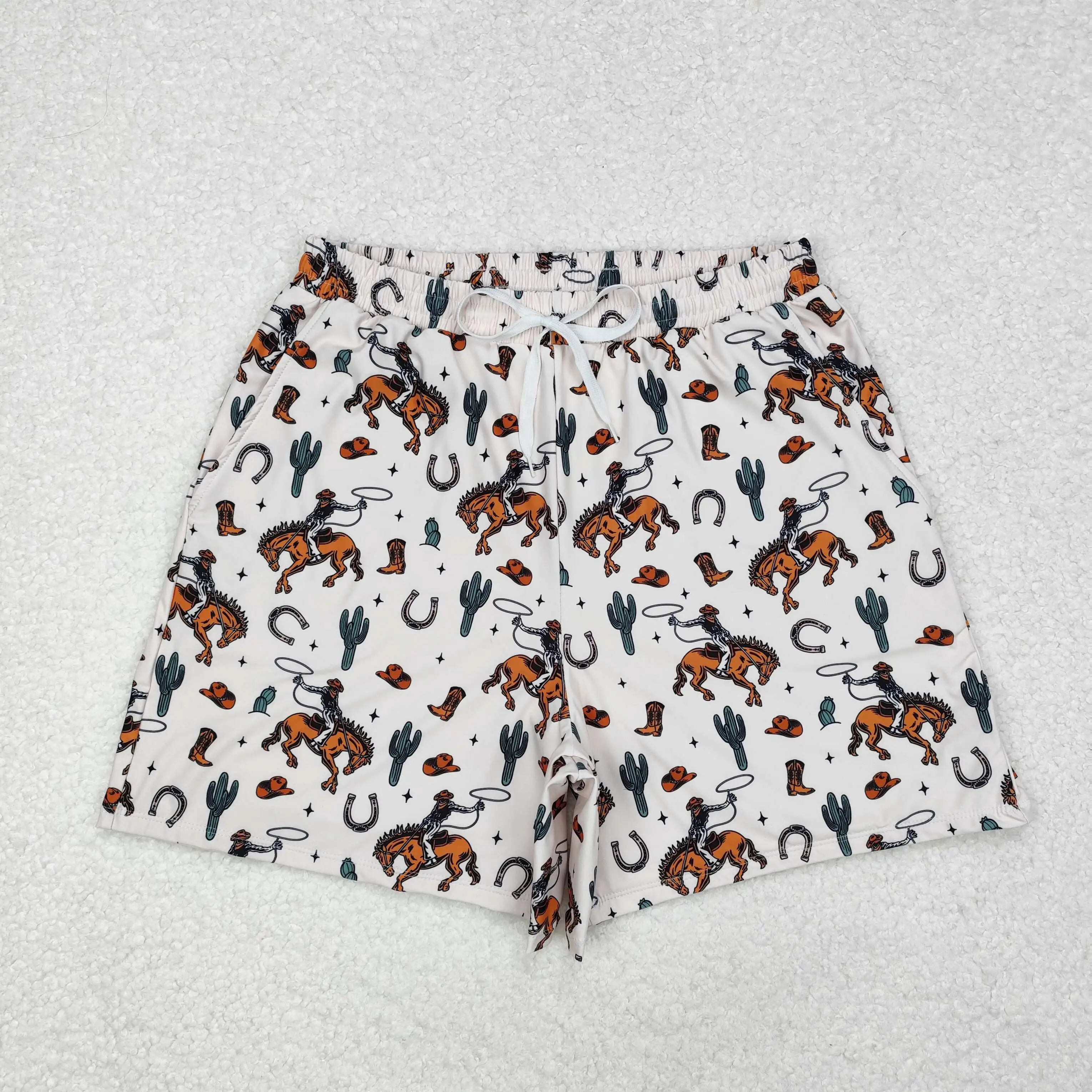 Wholesale Boutique Adult Men Camo Swimming Trunks Beachwear Man Ducks Deer Hunting Shorts Summer Swimwear Pocket Clothing