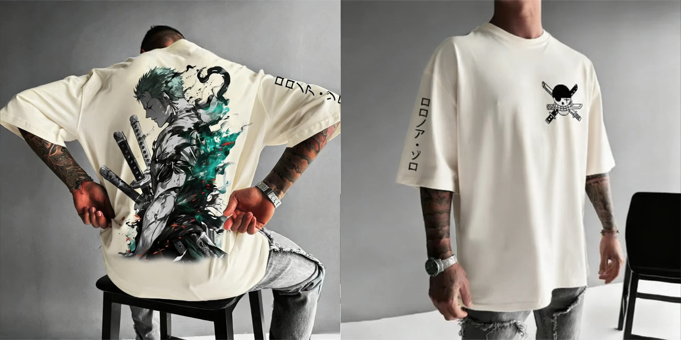 2026 One One Piece Zoro Anime Men's Short Sleeve T-shirt New Summer Cotton Streetwear Casual Top Graphic Tee Y2k Clothes Unisex