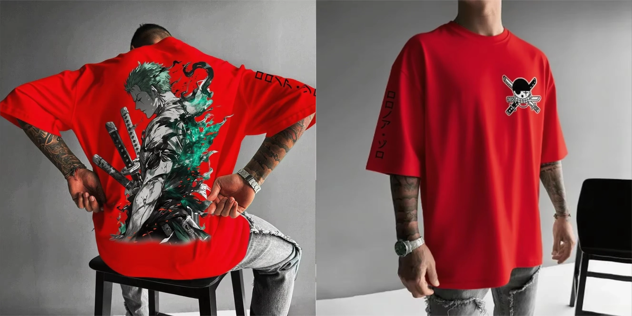 2026 One One Piece Zoro Anime Men's Short Sleeve T-shirt New Summer Cotton Streetwear Casual Top Graphic Tee Y2k Clothes Unisex