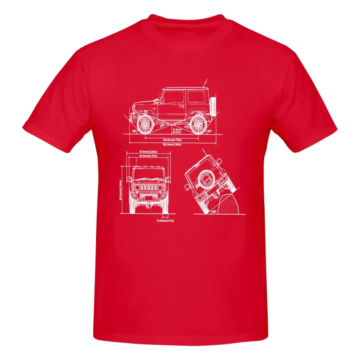 2026 Summer Jimny Japanese Car Fans Jimny T Shirts Graphic Y2K Gifts Tees Mens Women T Shirts Clothing Fashion Tops