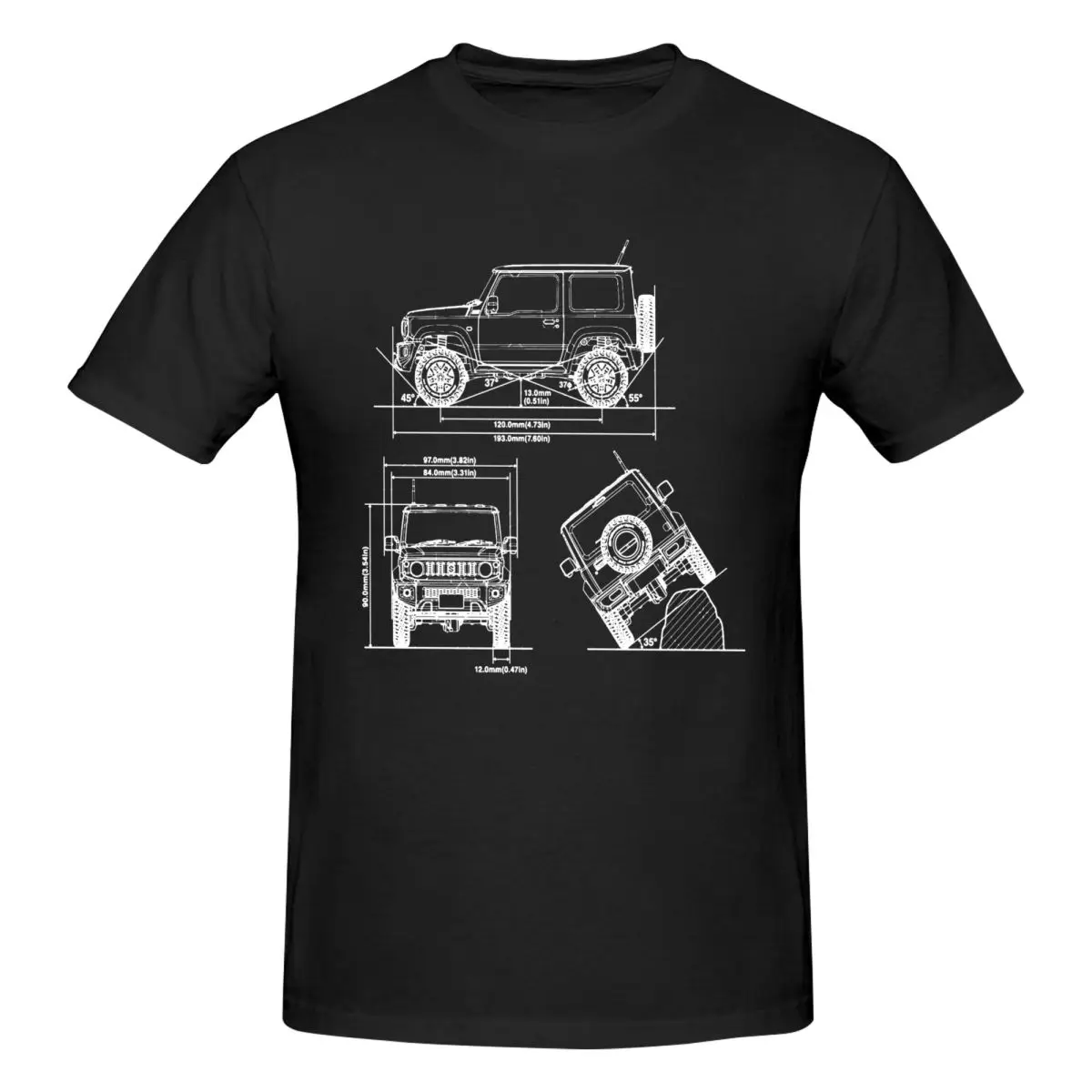 2026 Summer Jimny Japanese Car Fans Jimny T Shirts Graphic Y2K Gifts Tees Mens Women T Shirts Clothing Fashion Tops