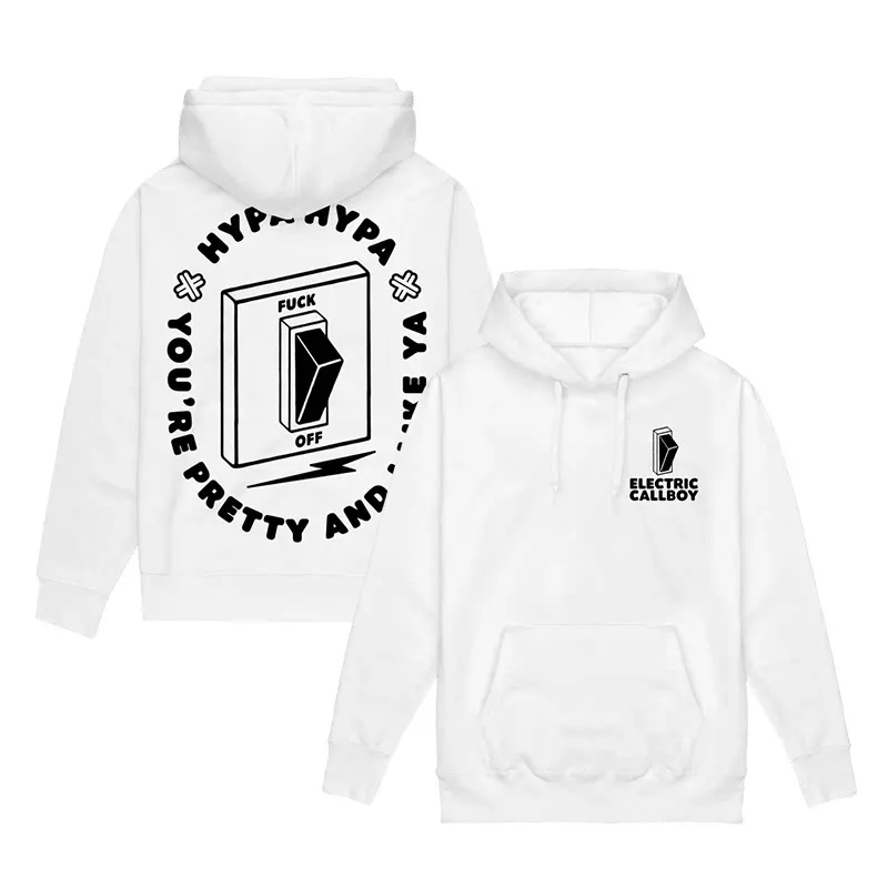 Electronic Rock Band Electric Callboy Casual Loose Fitting Men's and Women's Hooded Sweatshirts