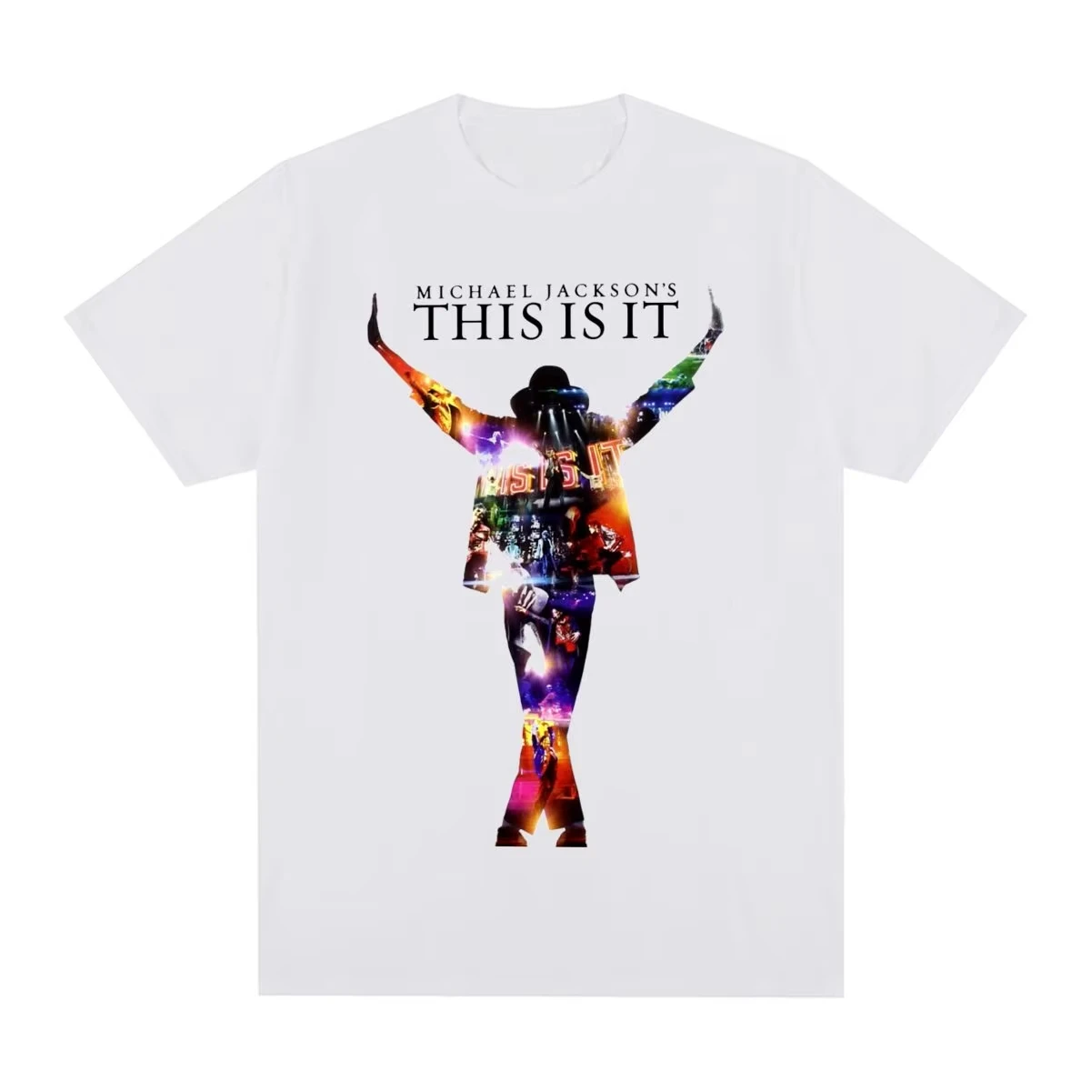 Michael Jackson This Is It Vintage T-shirt Unisex Singer Cotton Men T Shirt New Tee Tshirt Womens Tops 2026 Summer New Fashion