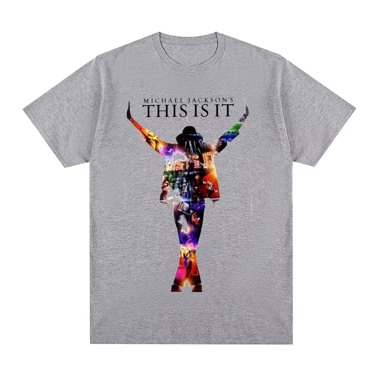 Michael Jackson This Is It Vintage T-shirt Unisex Singer Cotton Men T Shirt New Tee Tshirt Womens Tops 2026 Summer New Fashion
