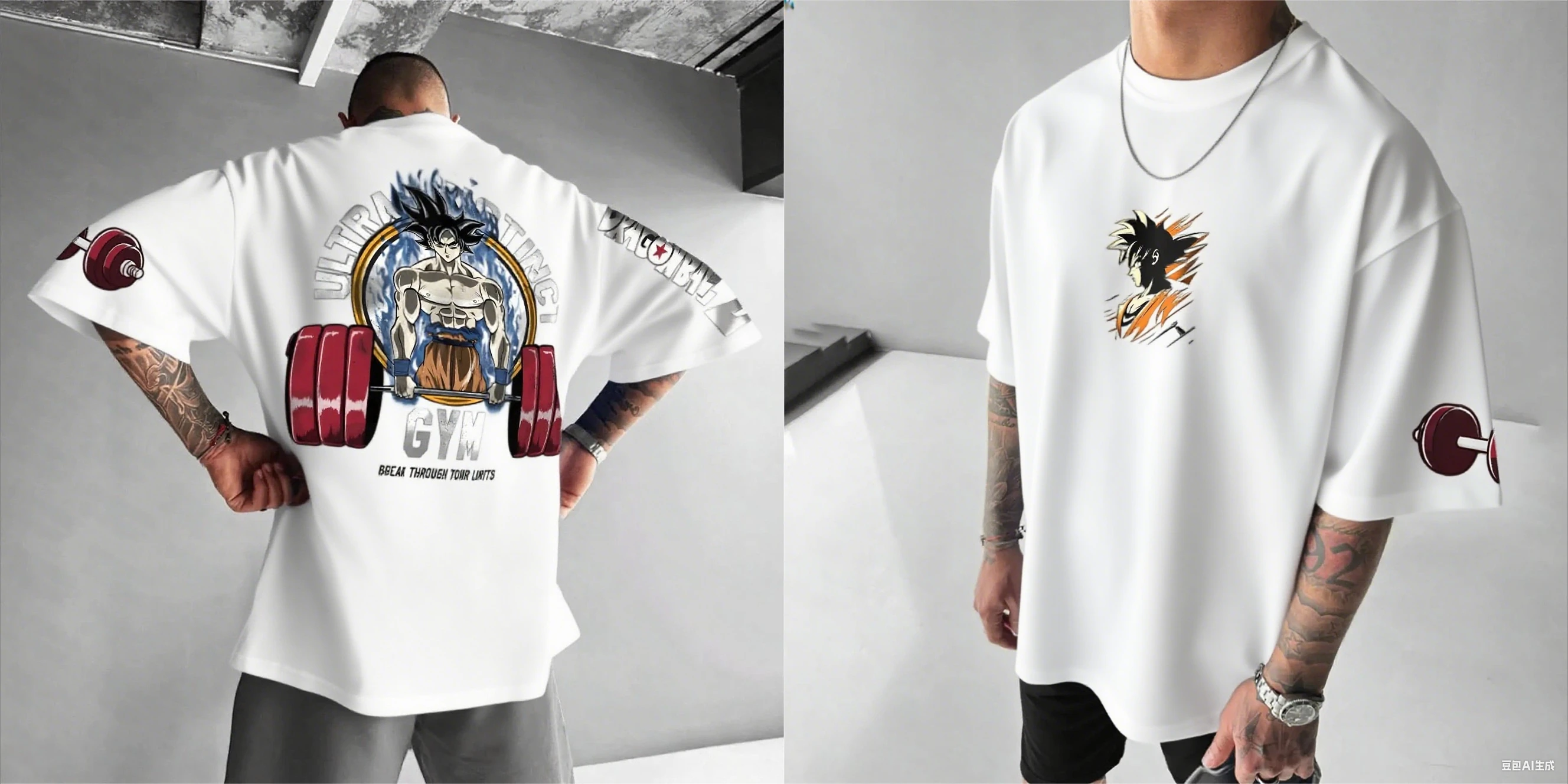 2026 New Dragon Ball Goku Fitness Graphic T-shirt Men Summer Anime Gym Cotton Women Short Sleeve Tee Casual Tops Y2k Clothes