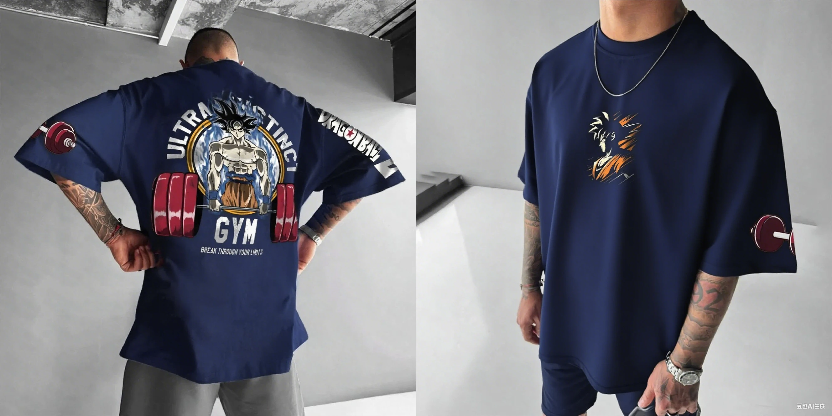 2026 New Dragon Ball Goku Fitness Graphic T-shirt Men Summer Anime Gym Cotton Women Short Sleeve Tee Casual Tops Y2k Clothes
