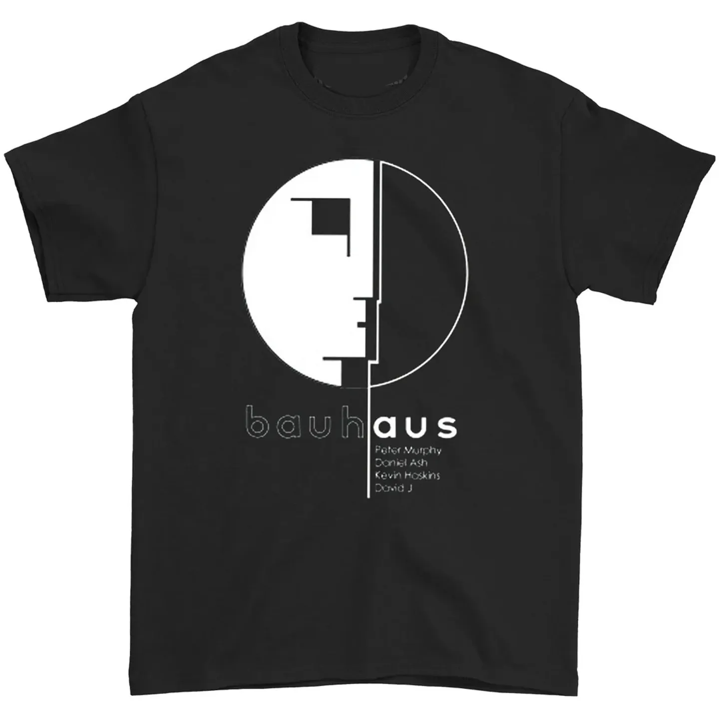 Bauhaus Band Gothic Rock Casual T-Shirt Men's and Women's Luxury Band Brand Top 2026