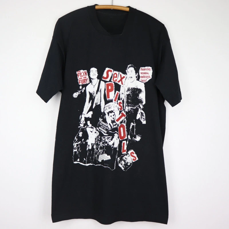New 1980 Sex Pistols Lead Vocalist Guitarist Punk Casual T-shirt Men and Women Luxury Band Brand Top 2026