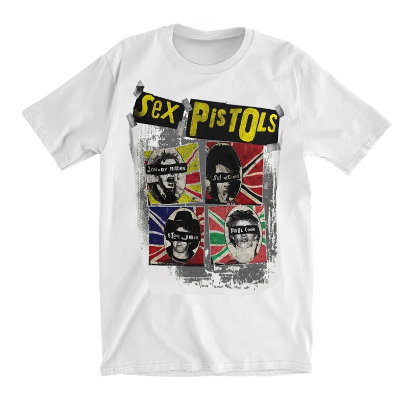 New 1980 Sex Pistols Lead Vocalist Guitarist Punk Casual T-shirt Men and Women Luxury Band Brand Top 2026