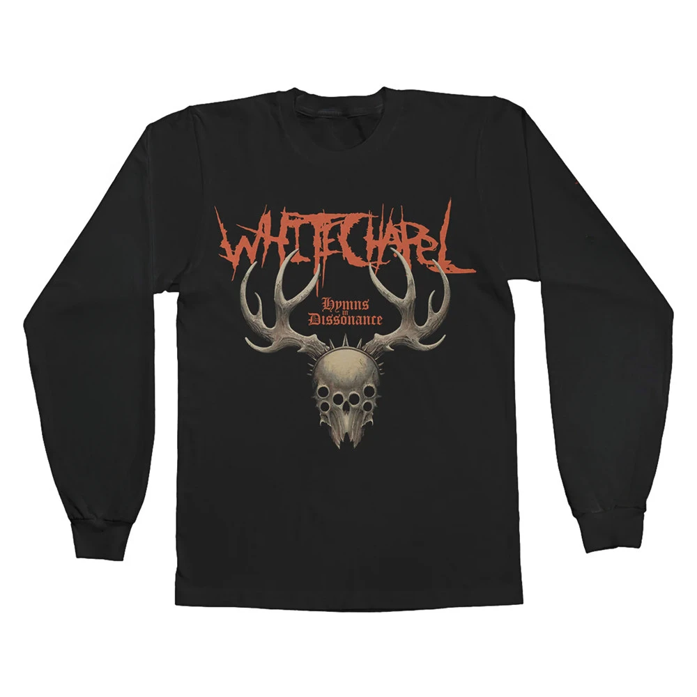 Hot 2026 Whitechapel Band - White Chapel Rock American Retro Vintage Casual Men's Loose Long-Sleeved T-Shirt Sweatshirt