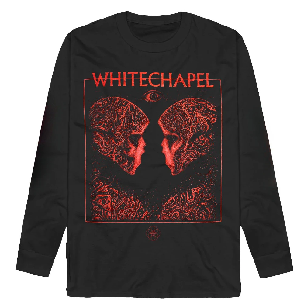 Hot 2026 Whitechapel Band - White Chapel Rock American Retro Vintage Casual Men's Loose Long-Sleeved T-Shirt Sweatshirt