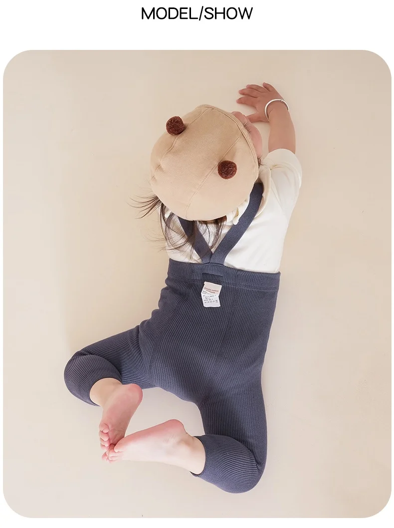 High Waist Toddler Ribbed Infant Baby Pantyhose Cotton High-Stretch Belly Cover Baby Girls Tights 0-2Y Newborn Leggings