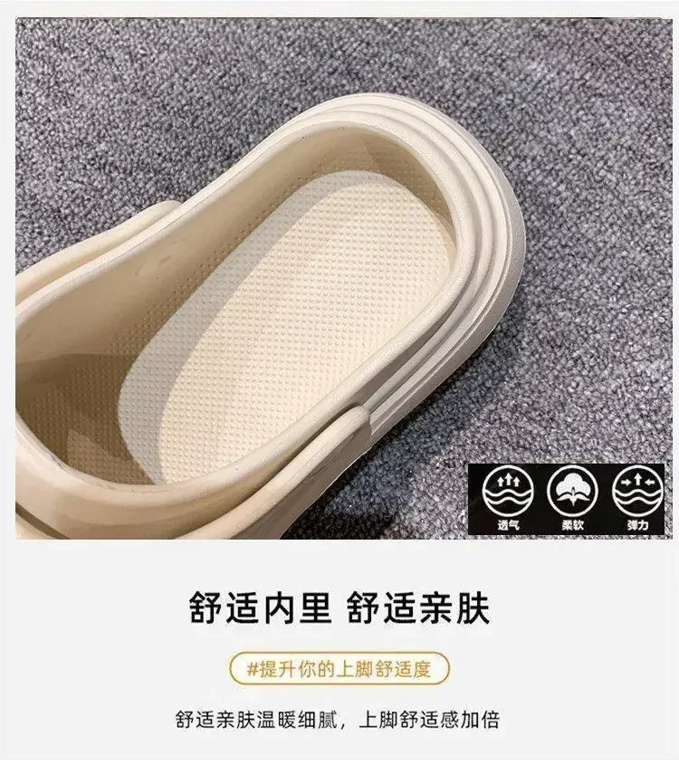 2026 New EVA Women's Bowknot Slippers Summer Soft Outdoor Lightweight Casual Sandals Slippers Plus Non-slip Beach Shoes Women's