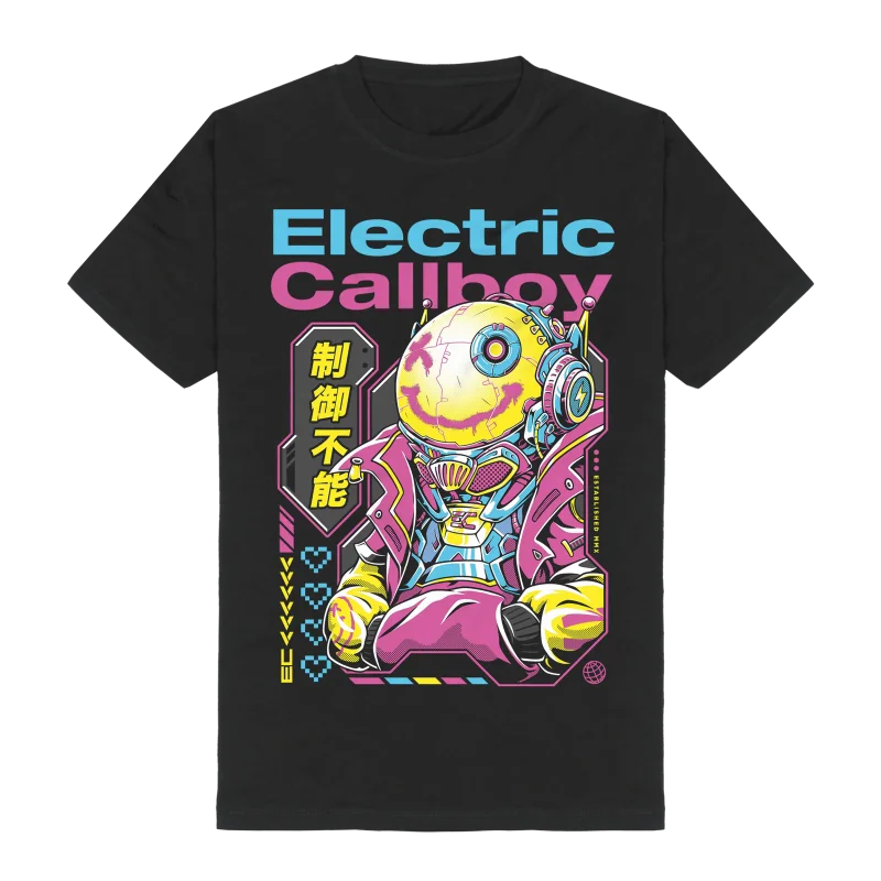 German Electronic Nuclear Electric Callboy Leisure T-shirt Luxury Brand for Men and Women Top 2026 New