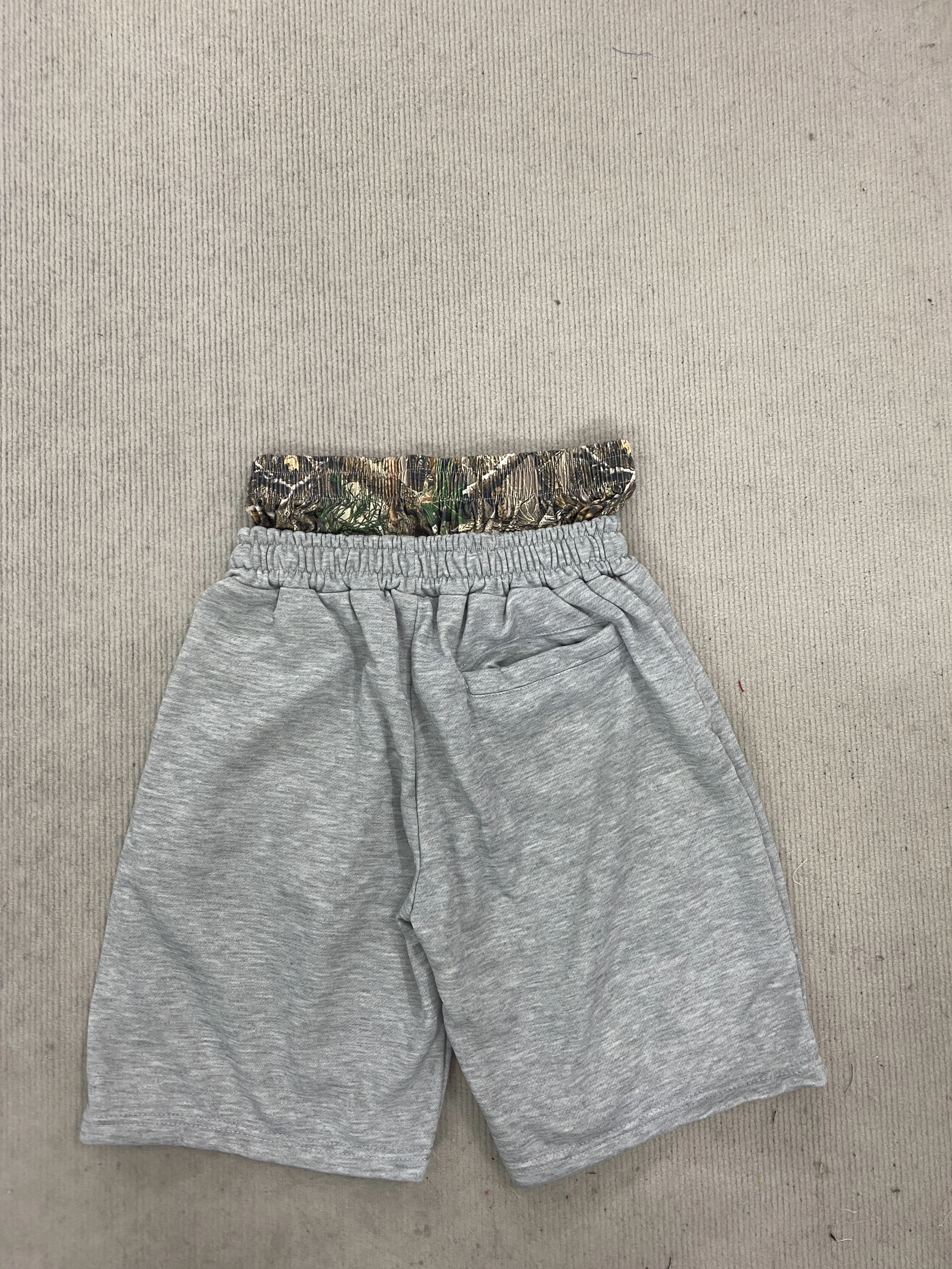 European American High Street Trend Double Waisted Seven quarter Shorts Men's Loose Fashionable Casual Exercise Shorts Women's