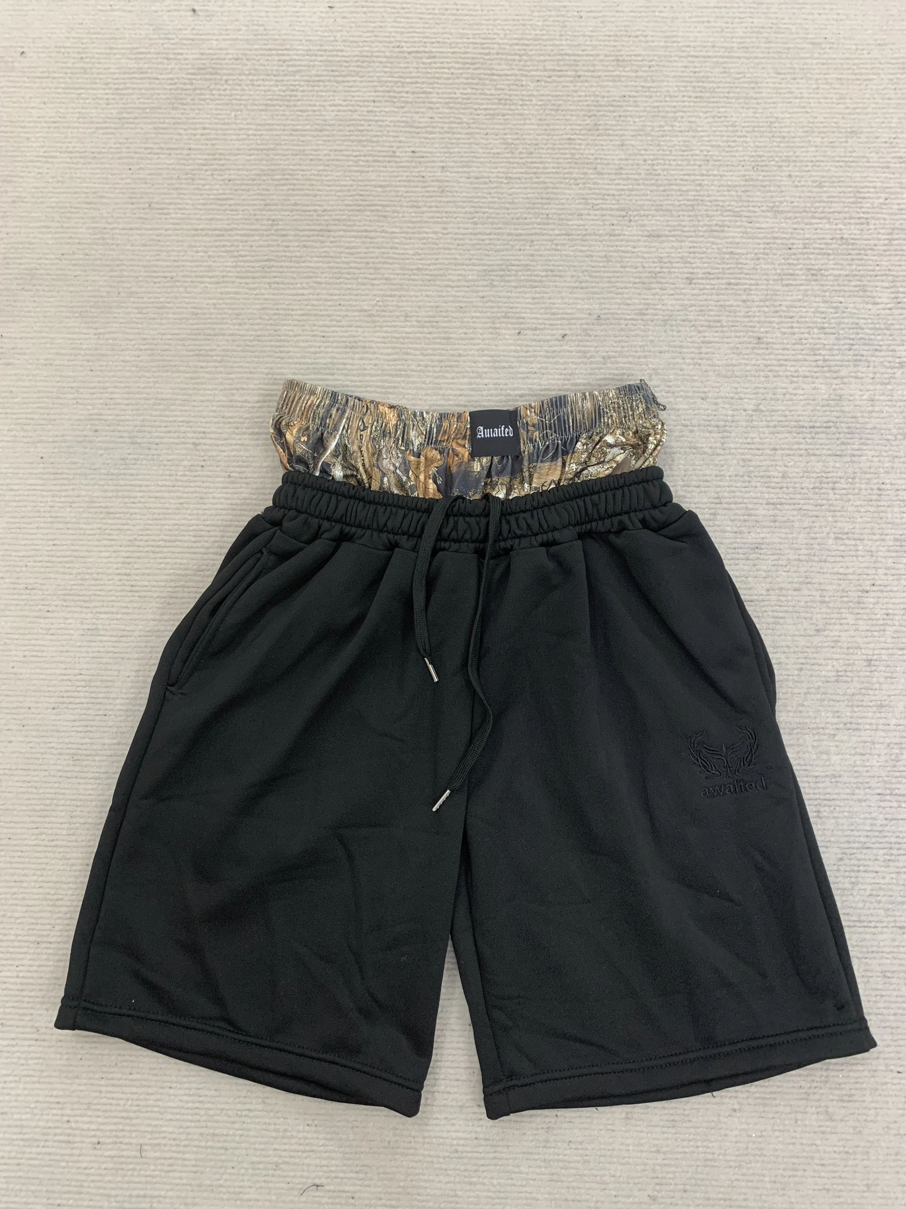European American High Street Trend Double Waisted Seven quarter Shorts Men's Loose Fashionable Casual Exercise Shorts Women's
