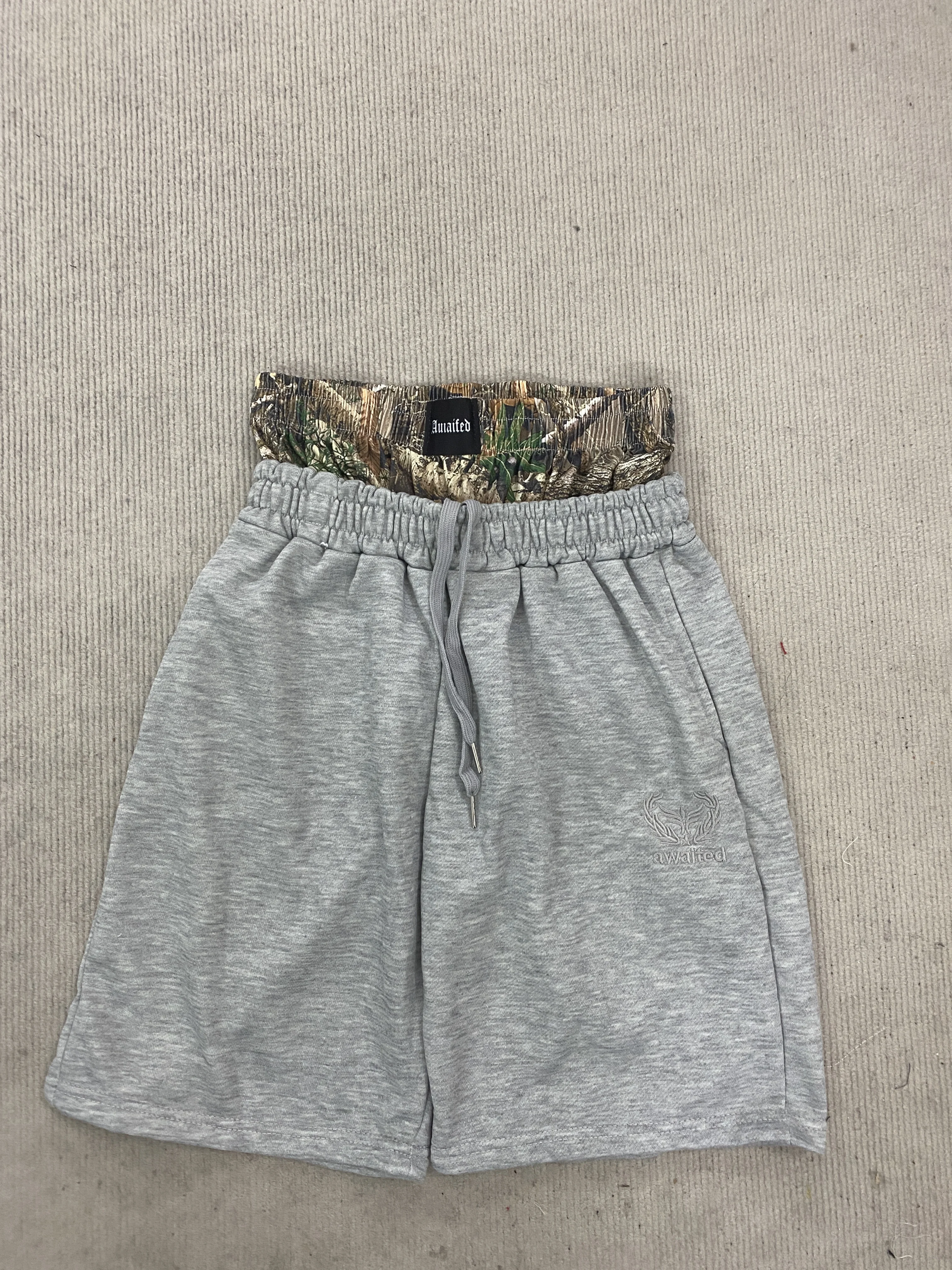 European American High Street Trend Double Waisted Seven quarter Shorts Men's Loose Fashionable Casual Exercise Shorts Women's