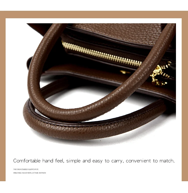3-layer Design Women's Handbags Luxury Shoulder Crossbody Bags High Quality Soft Leather Bag Ladies Fashion Messenger Sac A Main
