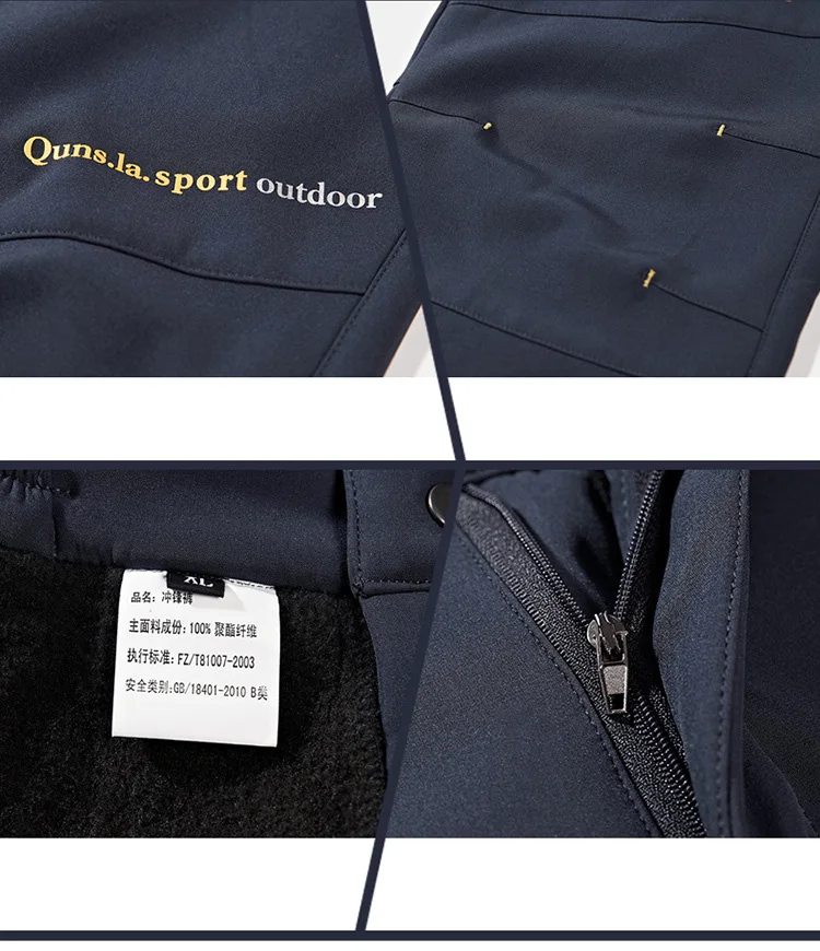 Men's Skiing Pants Camping Fleece Lined Waterproof Winter Insulated Hiking Trekking Trousers Outdoor Work Hunting