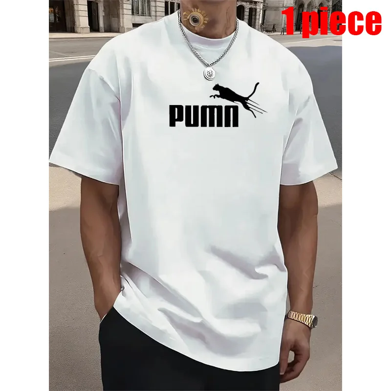 Men's 1-3 Pack Solid Crew Neck T-shirt, Breathable Mesh Polyester Casual Loose Short Sleeve Tees for Daily Wear
