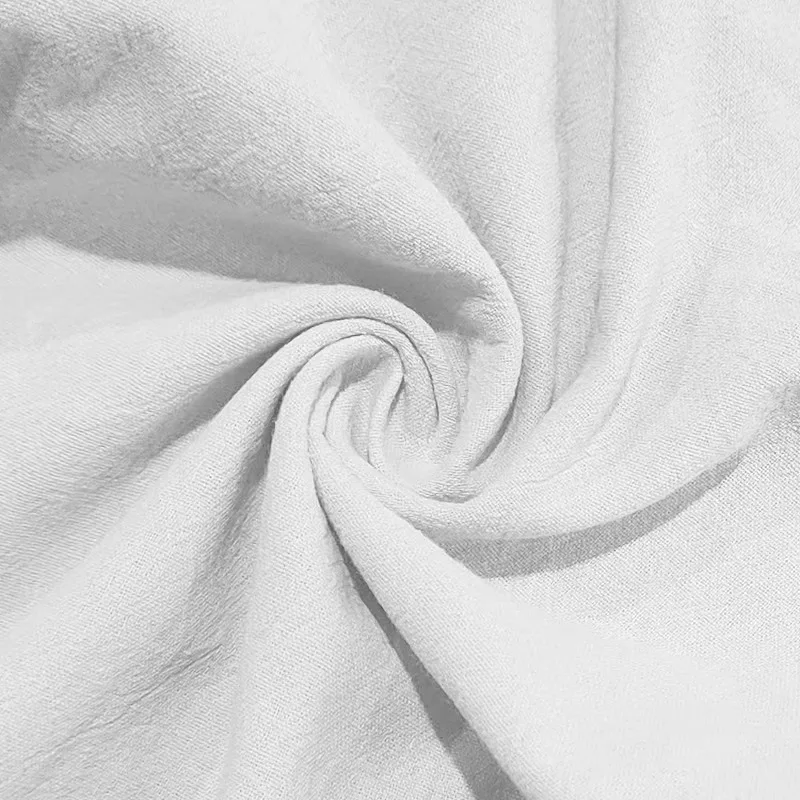 New summer men's breathable pure cotton and linen loose-fitting casual comfortable sports linen long straight pants