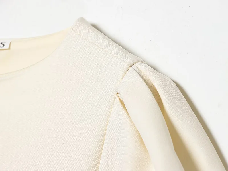 MUJER 2026 Pleated Short Dresses for Women Yellow Holiday Women's Dresses Elegant Party Dresses Woman Short Sleeve Formal Dress