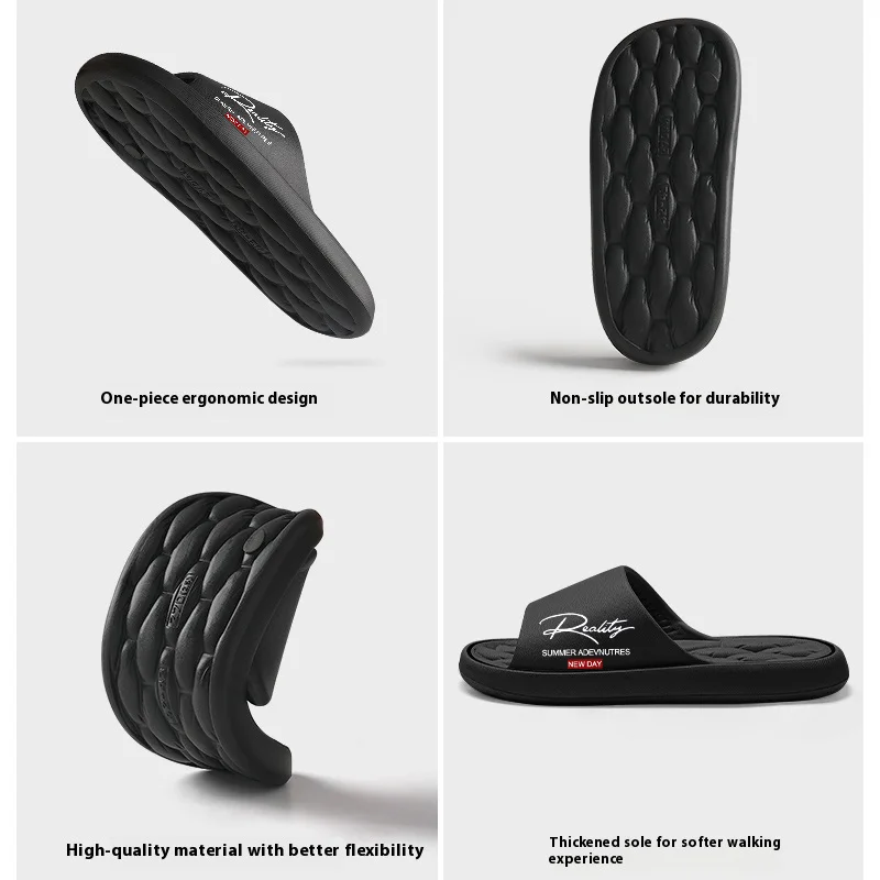 New Casual Innovative Design Women's Slippers Eva Soft Sole Lightweight Home Slippers High Quality Exclusive Brand Slippers