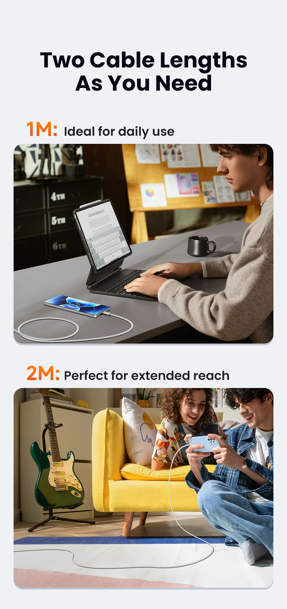 Toocki 120W 6A High-Speed Turbo Fast Charge USB Type C Cable for Xiaomi Mi 15 Pro Redmi Super VOOC USB C Wire for OPPO Find Vivo