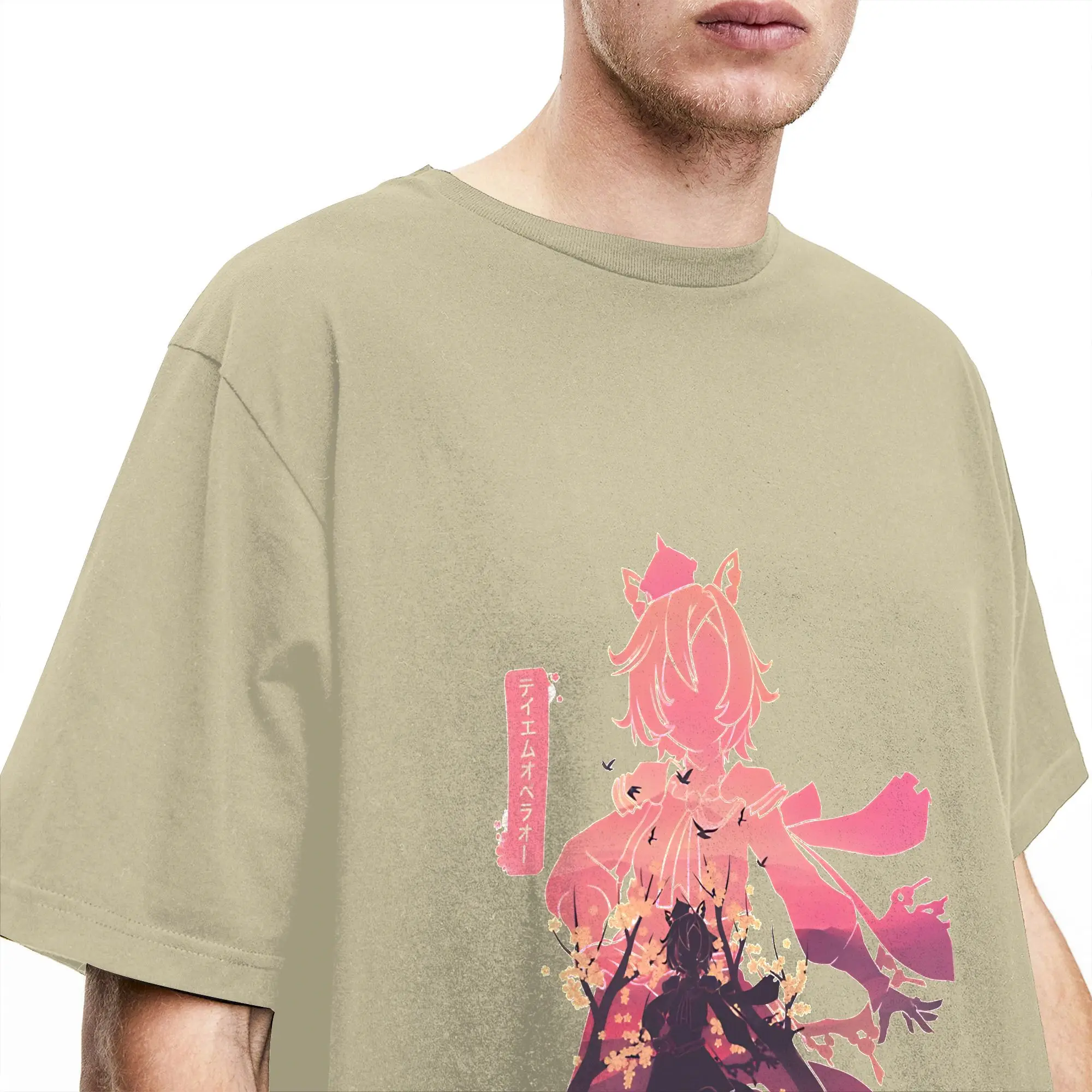 Tm Opera O T-Shirt Uma Musume Harajuku T Shirts Short-Sleeved Street Style Tshirt Summer Cotton Oversized Top Tees