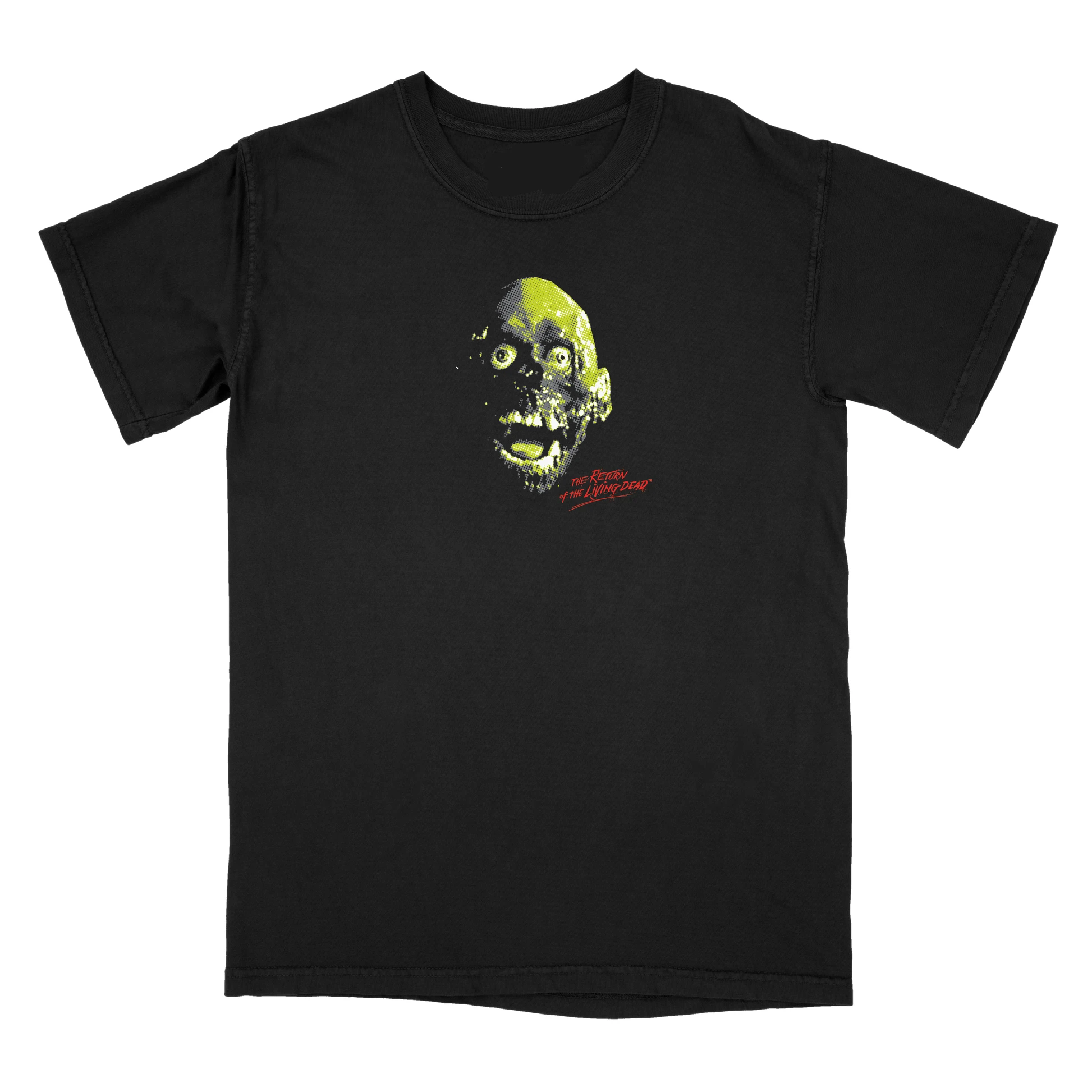 Return of The Living Dead T-Shirt Men's Vintage 80s Zombie Horror Print Classic Cult Graphic Short Sleeve Summer Streetwear Top