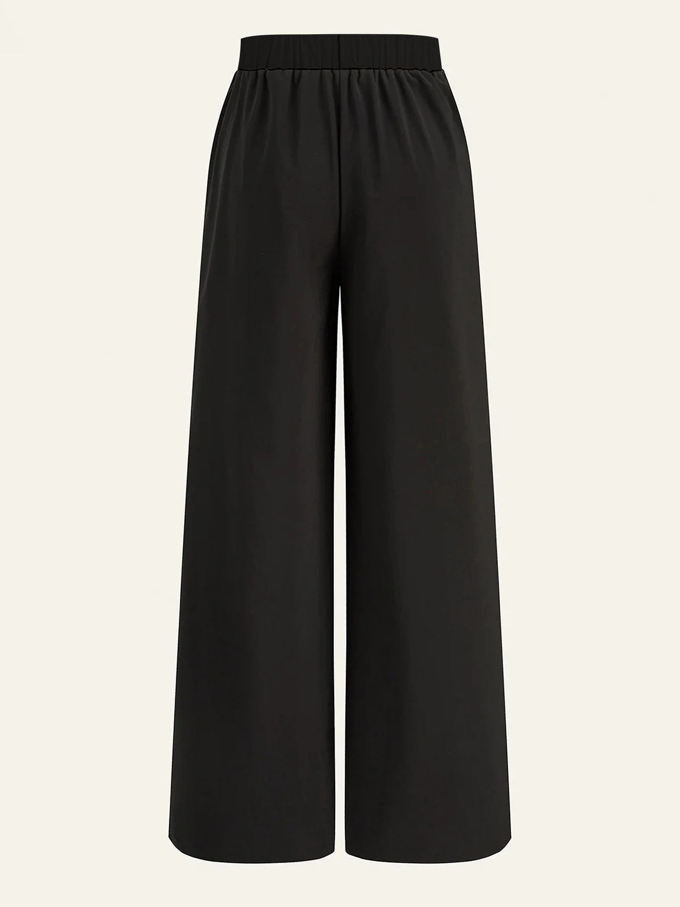 Women's Casual Pants, a Must-Have for Trendy Looks, Summer Casual Lazy Style Moon Phase and Star Track Print Color-Blocked Wide-Leg Casual Pants, Loose Fit with Strong Drape, Comfortable and Versatile Women's Casual Pants, Summer Daily Home Wear, Women's Clothing
