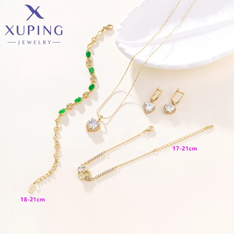 Xuping Jewelry Promotion Exquisite Mixed Designs Elegant Simple Women's Bracelet Birthday Gifts R407