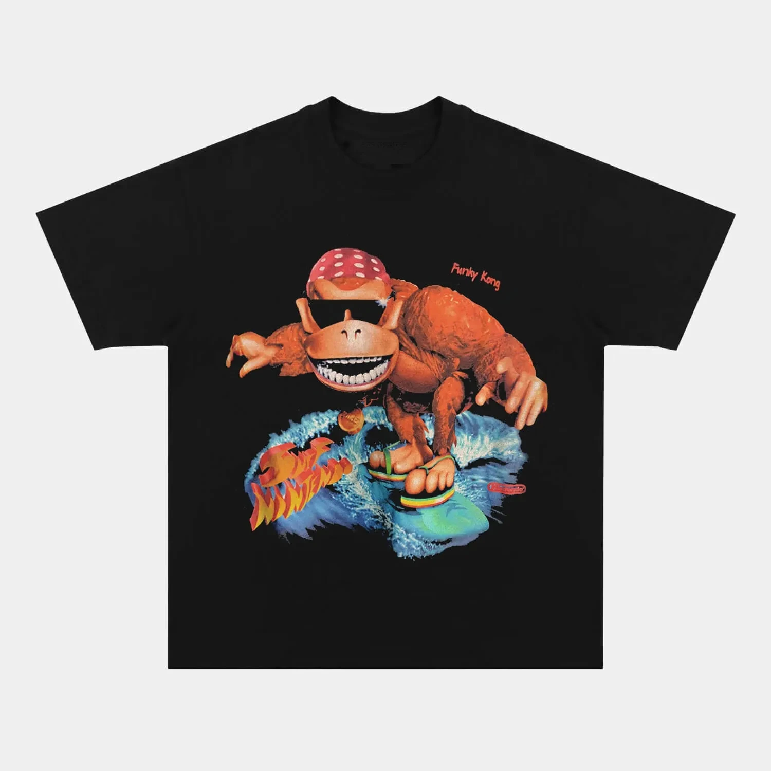 Funky Kong Game Graphics Cotton Shirt 2026 Summer New Short Sleeve Men's Women's Fashion Hip-hop T-shirt Fan Gifts T Shirt