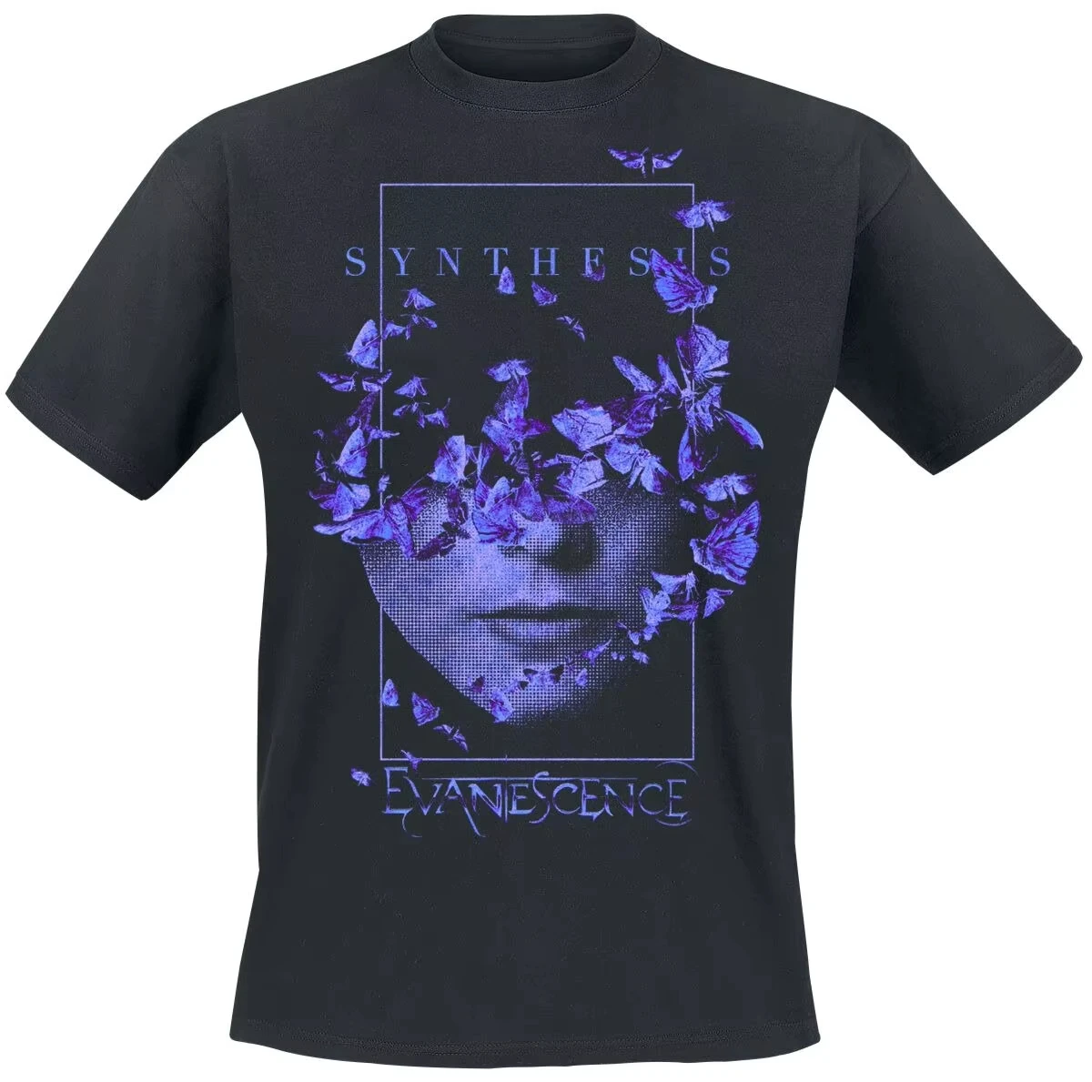 2026 New Evanescence Amy Lee Autograph Band Logo Graphic Print T-Shirt Men Women Fashion O-Neck Cotton Casual Tee Top Summer