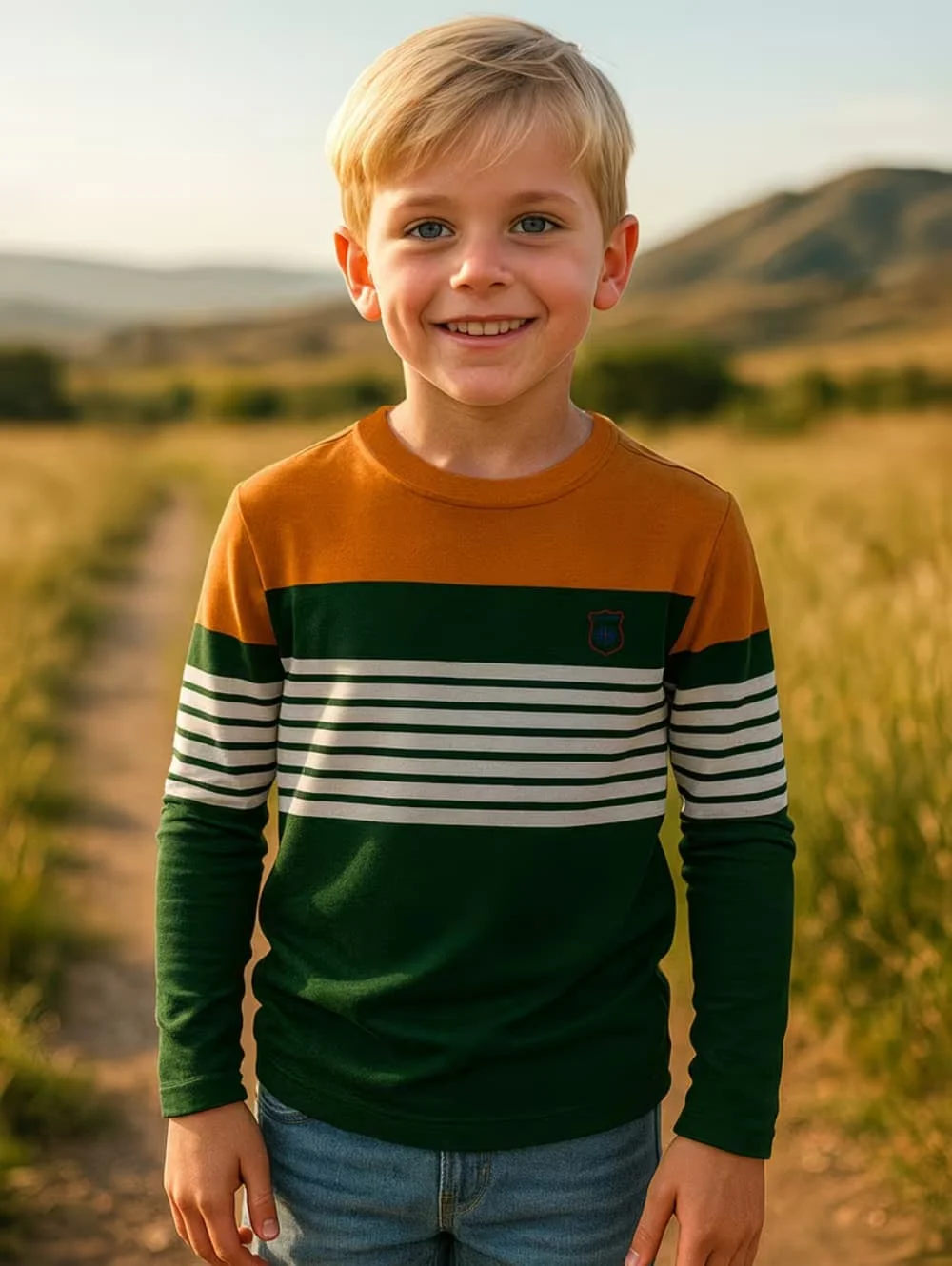 Kids Clothes Boys Tshirt Long Sleeve 3D Striped Print Kids Spring Fall Clothes Casual Simplicity O-Neck Children's Clothing Tops