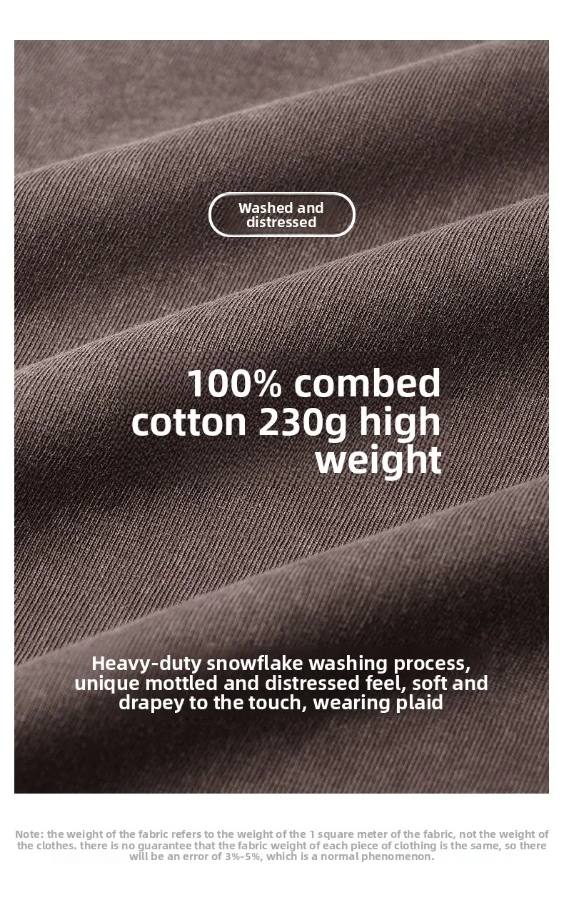 240G Cotton Men Vintage Washed Tank Top Retro Distressed Sleeveless Vest Loose High Street Casual Streetwear Beach Muscle Tees