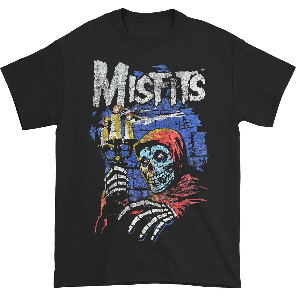 Misfits T-shirt Wolfs Blood Hardcore Punk Rock Band Is A Casual T-shirt Luxury Band Brand for Both Men and Women Top