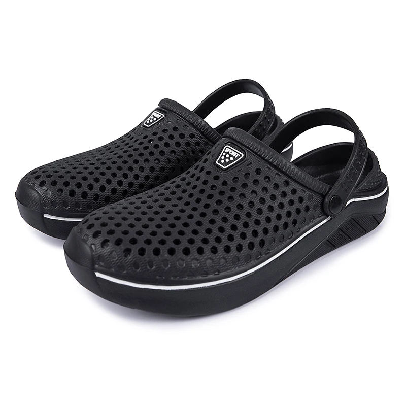 Comfortable Men Pool Sandals Summer Outdoor Beach Shoes Men Slip on Garden Clogs Casual Water Shower Slippers Men Zapatos
