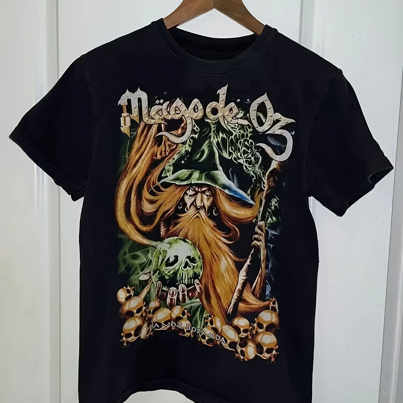 Mago De Oz Rock Band Tour Men's Pattern T-shirt Suitable for Daily Wear Streetwear, Suitable for All Seasons