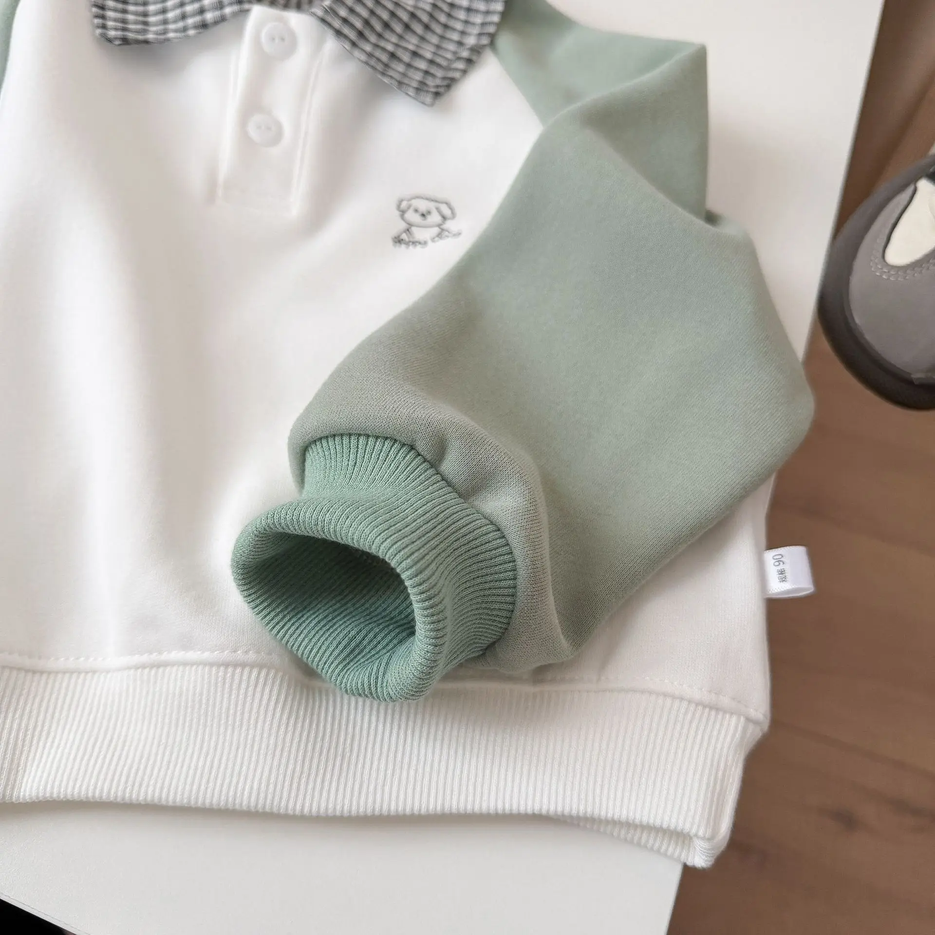 Fashion Boys Sweatshirt Casual Spring Leisure Polo T-shirt Tops